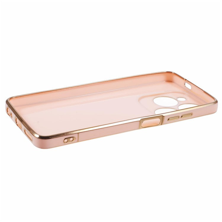 For Infinix Smart 8 4G / Hot 40i / TECNO Spark Go 2024 4G / Spark 20 Case TPU Electroplated Phone Cover - Pink