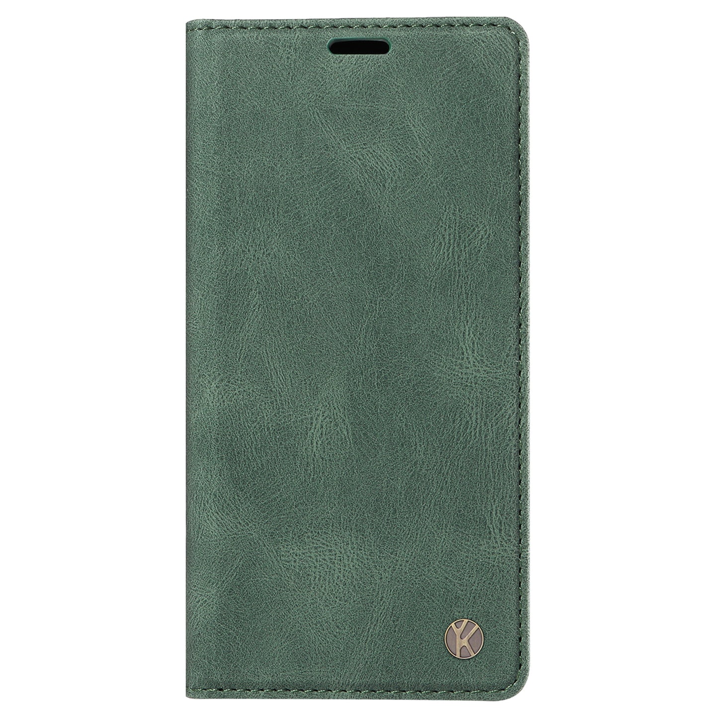 YIKATU YK-004 For vivo S19 5G / V40 5G Case Skin-Touch PU Leather Phone Cover - Green