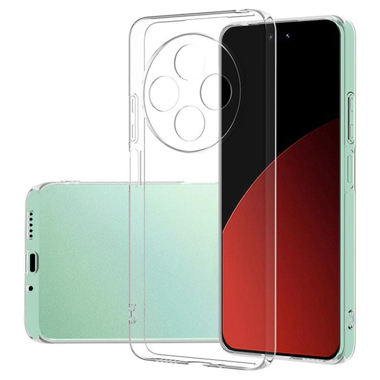 For Xiaomi Poco C75 4G / Redmi 14R 5G / 14C 4G Case Transparent TPU Flexible Phone Cover