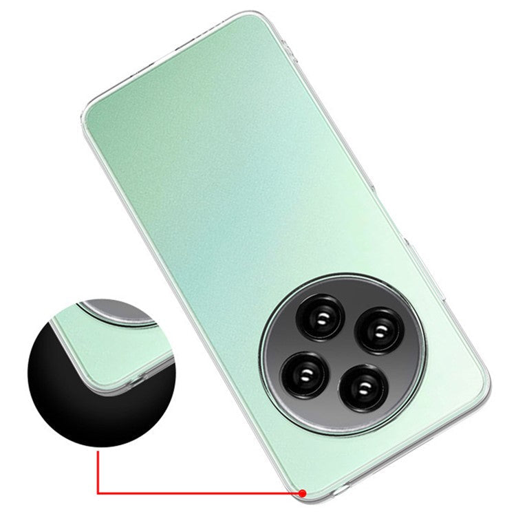 For Xiaomi Poco C75 4G / Redmi 14R 5G / 14C 4G Case Transparent TPU Flexible Phone Cover