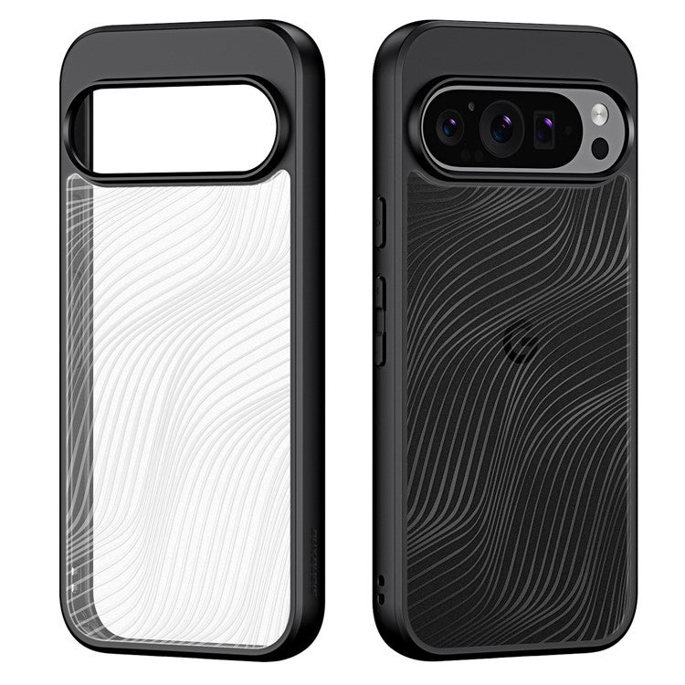 DUX DUCIS Aimo Series For Google Pixel 9 / Pixel 9 Pro Case TPU+PC Anti-Drop Cover (REACH Certification) - Black