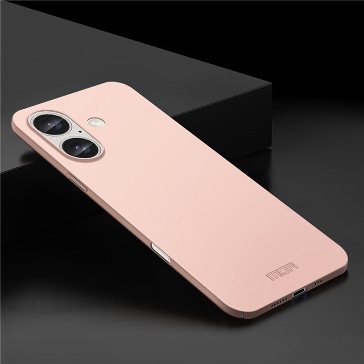 MOFI Shield Matte Series for iPhone 16 Case Ultra Slim PC Protective Cover - Rose Gold