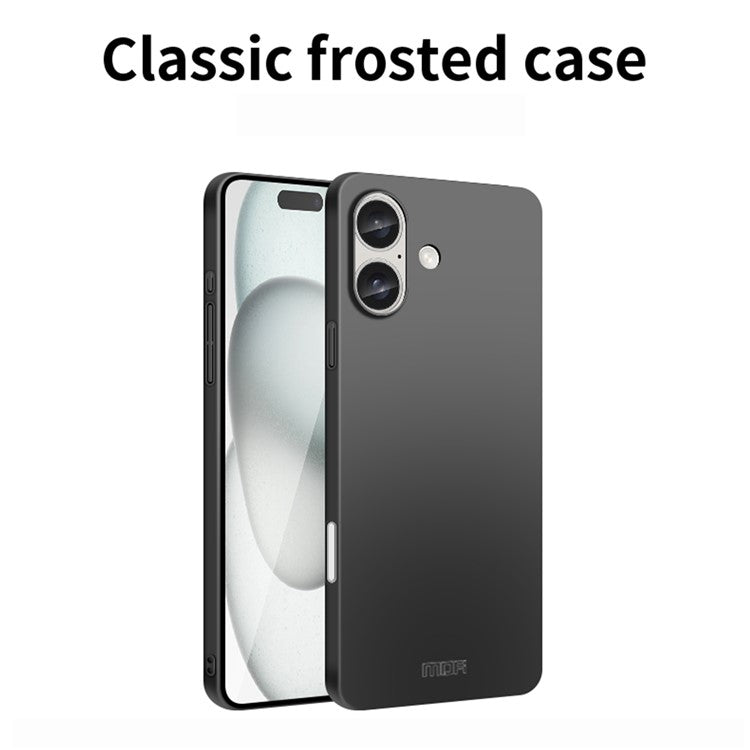 MOFI Shield Matte Series for iPhone 16 Case Ultra Slim PC Protective Cover - Rose Gold