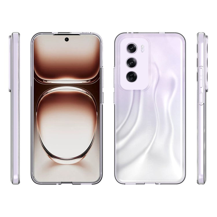 10Pcs / Pack For Oppo Reno12 Pro 5G (Global) Case Clear TPU Phone Cover Non-Watermark