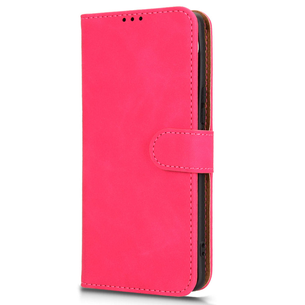For vivo S19 Pro 5G / V40 5G Case Full Protection Leather Wallet Stand Anti-fall Phone Cover - Rose