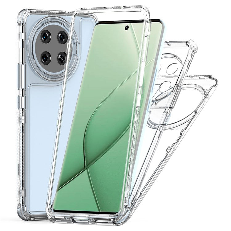 For TECNO Spark 20 Pro+ Case Transparent Acrylic+TPU Hybrid Phone Cover