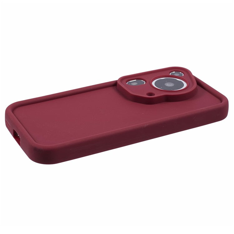 For Huawei Pura 70 Ultra Case Thickened TPU Camera Protection Phone Cover - Red