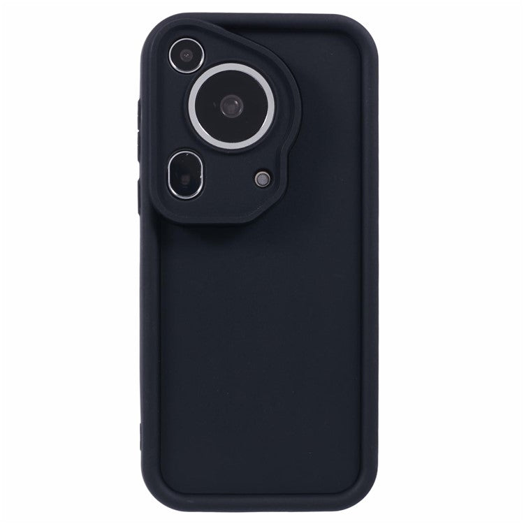 For Huawei Pura 70 Ultra Case Thickened TPU Camera Protection Phone Cover - Black
