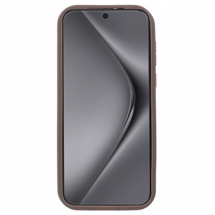 For Huawei Pura 70 Ultra Case Thickened TPU Camera Protection Phone Cover - Brown