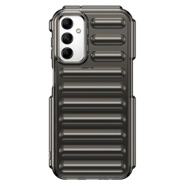 Capsule Series for Samsung Galaxy F14 5G / M14 5G Case TPU Anti-Drop Cell Phone Cover - Transparent Grey