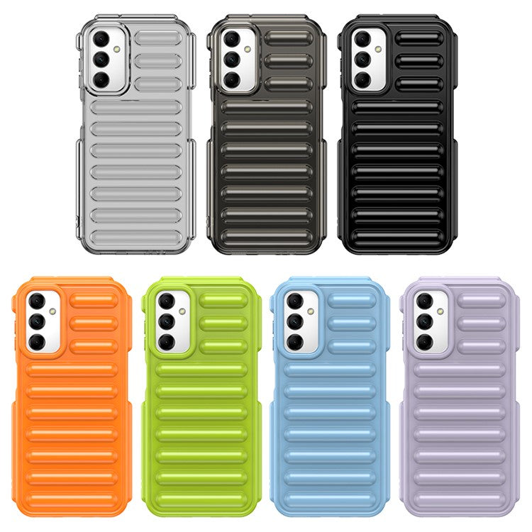 Capsule Series for Samsung Galaxy F14 5G / M14 5G Case TPU Anti-Drop Cell Phone Cover - Transparent
