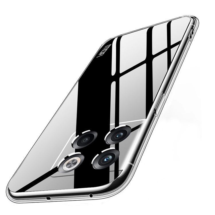 MOFI Transparent Phone Case For OnePlus 10T 5G / Ace Pro 5G Anti-scratch Soft TPU Mobile Phone Back Cover