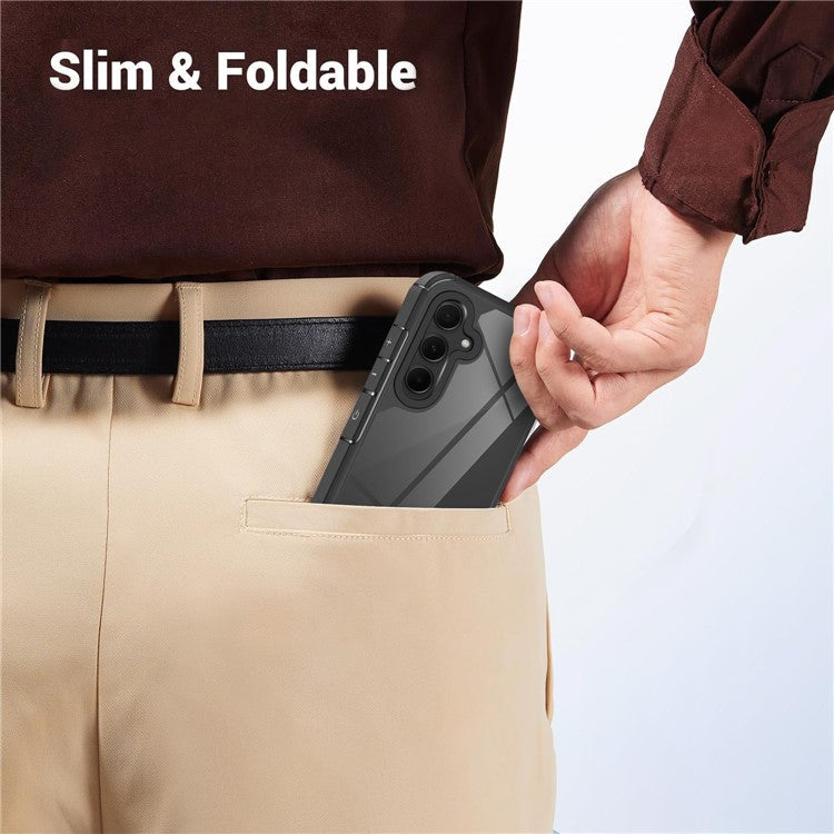 For Samsung Galaxy A55 5G Case Drop Protection PC+TPU Phone Back Cover