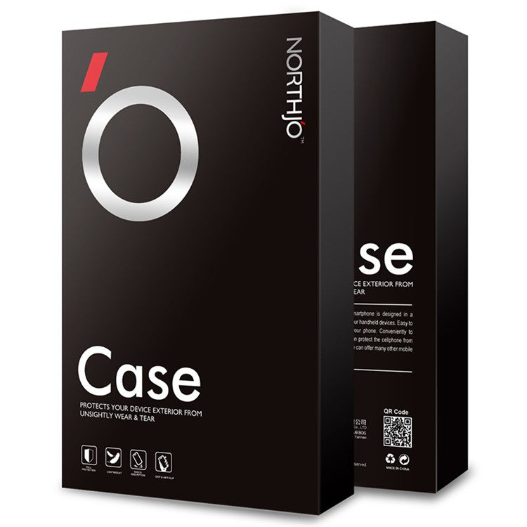 NORTHJO 5 in 1 For iPhone 16 Case PC+TPU Clear Phone Cover with 2 Screen Protector, 2 Camera Lens Film