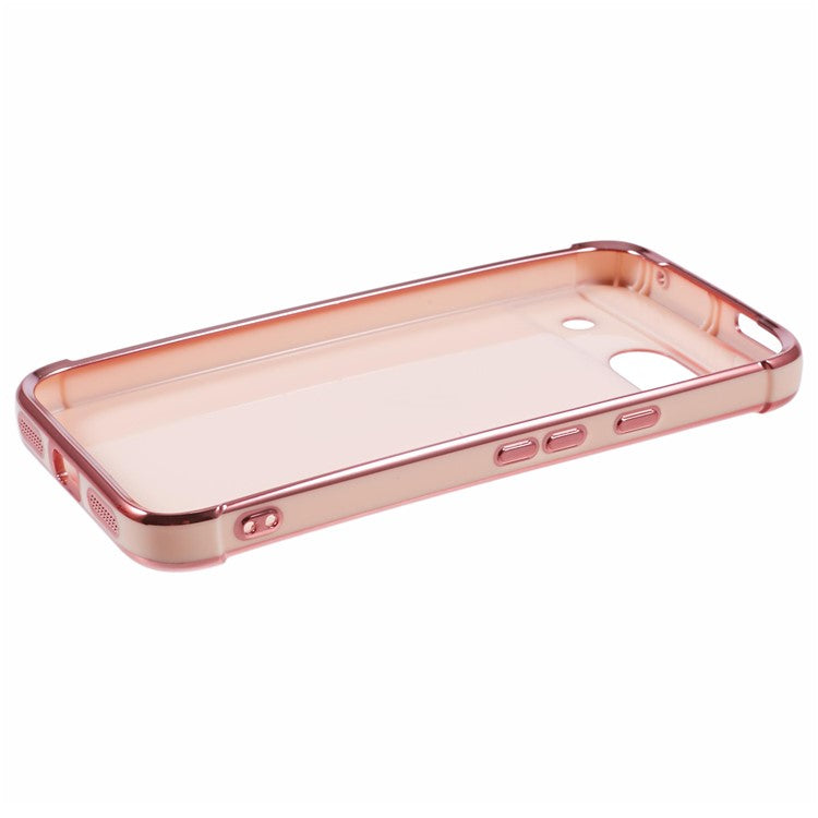 For Google Pixel 8a Case Love Heart TPU Shockproof Protective Phone Cover - Pink