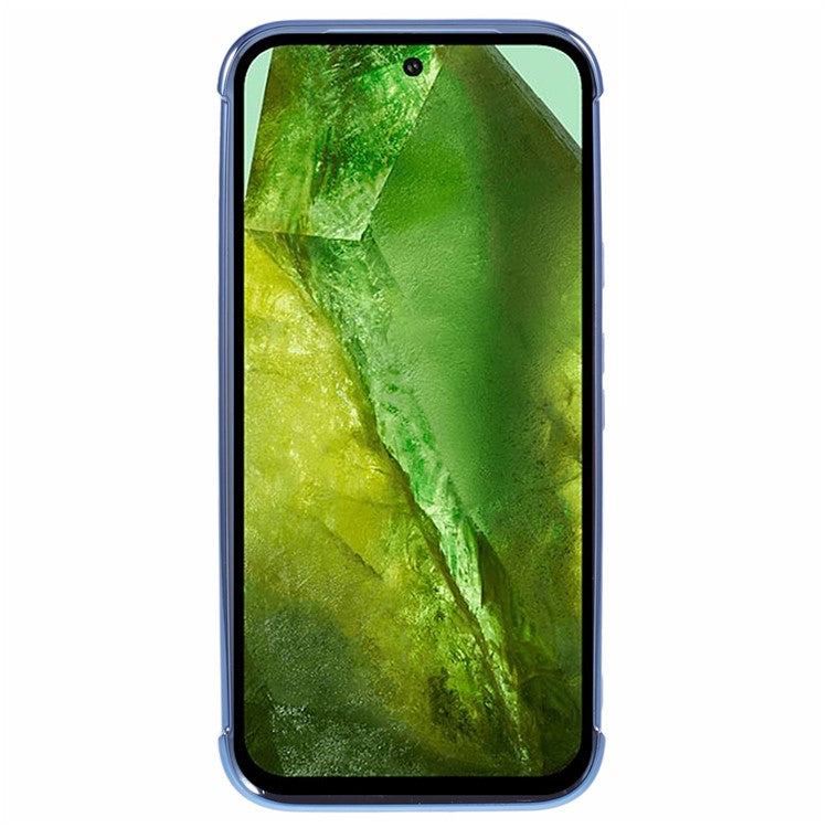 For Google Pixel 8a Case Love Heart TPU Shockproof Protective Phone Cover - Blue