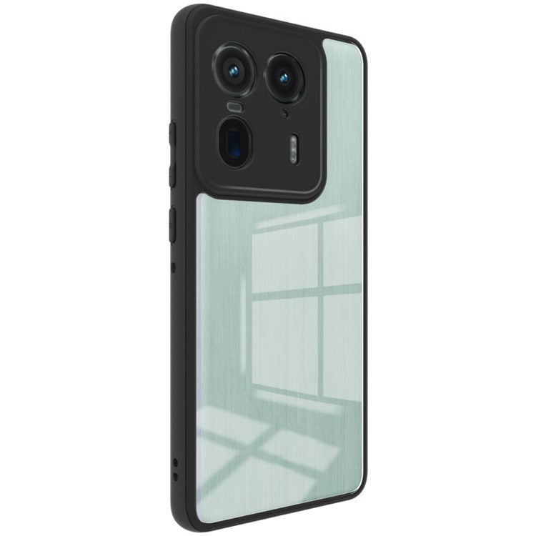IMAK UX-9A Series for Motorola Moto X50 Ultra 5G / Edge 50 Ultra 5G Case Clear TPU+PC Phone Cover