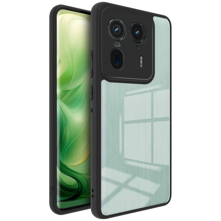 IMAK UX-9A Series for Motorola Moto X50 Ultra 5G / Edge 50 Ultra 5G Case Clear TPU+PC Phone Cover