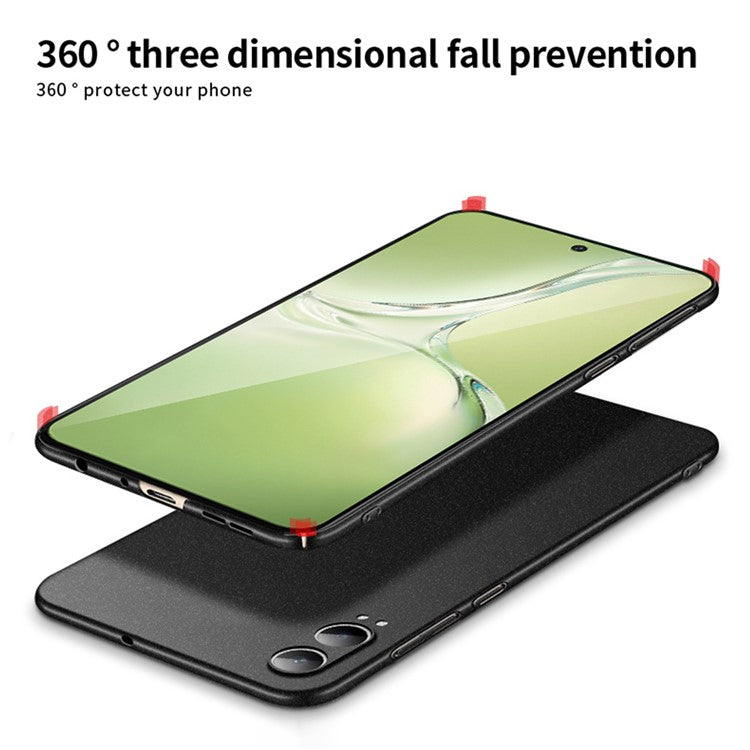 MOFI Shield Matte Series for OnePlus Nord CE4 Lite 5G / Oppo K12x 5G (China) PC Case Slim Phone Cover - Black