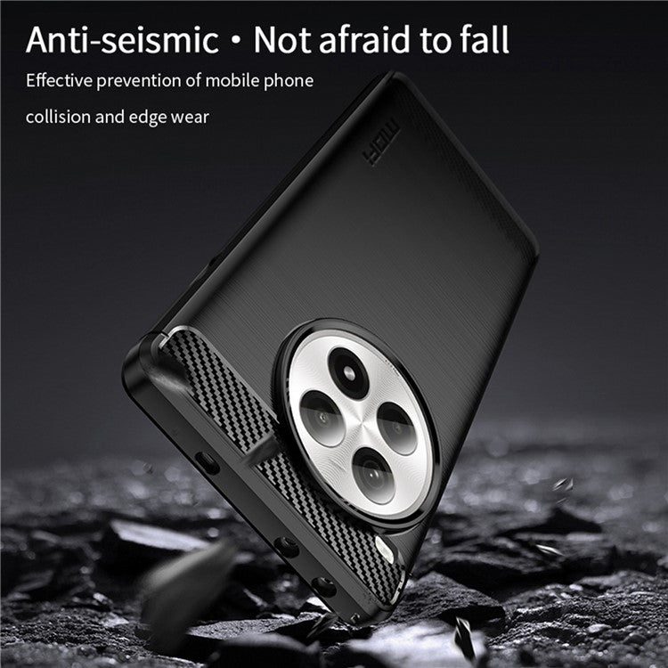 MOFI JK TPU Series-1 For OnePlus Nord CE4 Lite 5G / Oppo K12x 5G (China) TPU Case Protective Phone Cover - Black