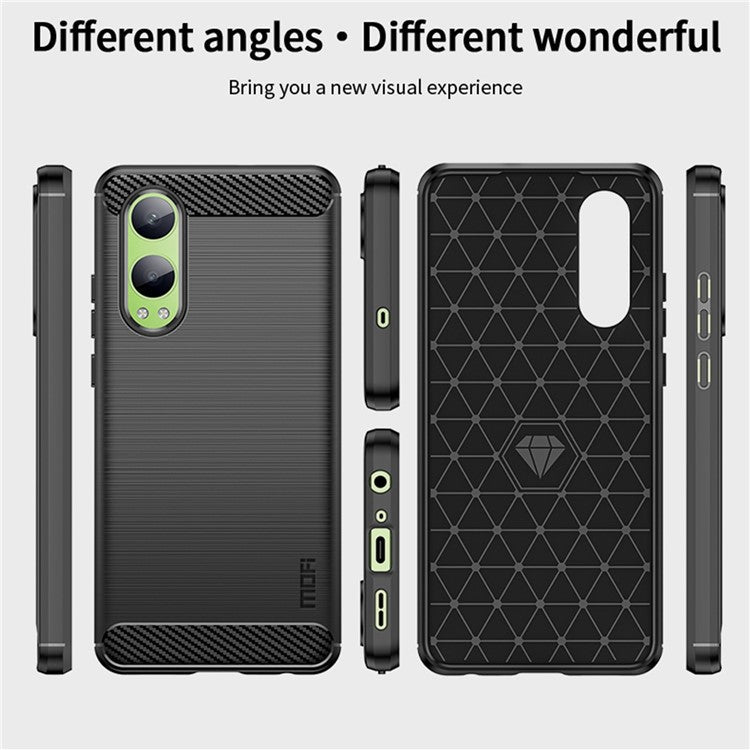 MOFI JK TPU Series-1 For OnePlus Nord CE4 Lite 5G / Oppo K12x 5G (China) TPU Case Protective Phone Cover - Black