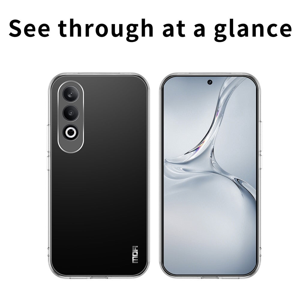 MOFI For Oppo K12 / OnePlus Nord CE4 5G Case Soft TPU Clear Phone Cover