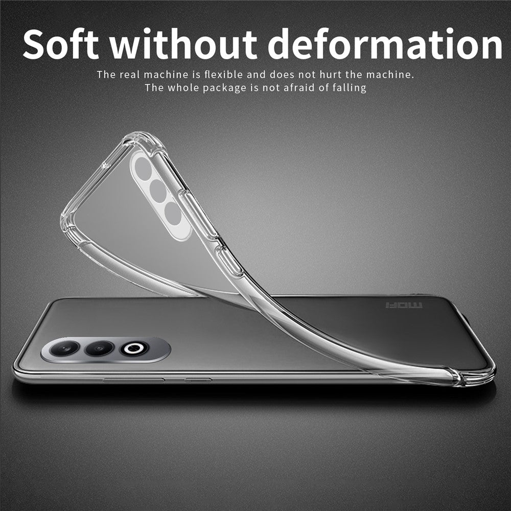MOFI For Oppo K12 / OnePlus Nord CE4 5G Case Soft TPU Clear Phone Cover