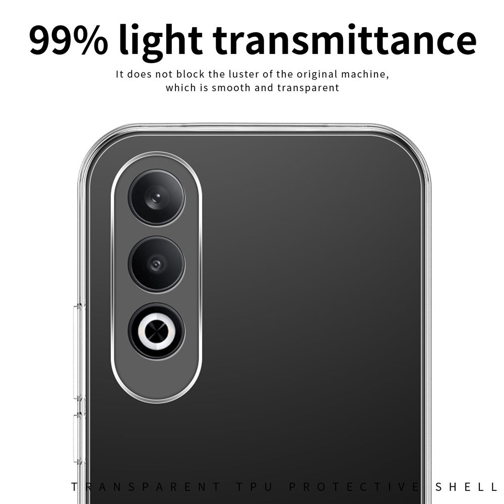 MOFI For Oppo K12 / OnePlus Nord CE4 5G Case Soft TPU Clear Phone Cover