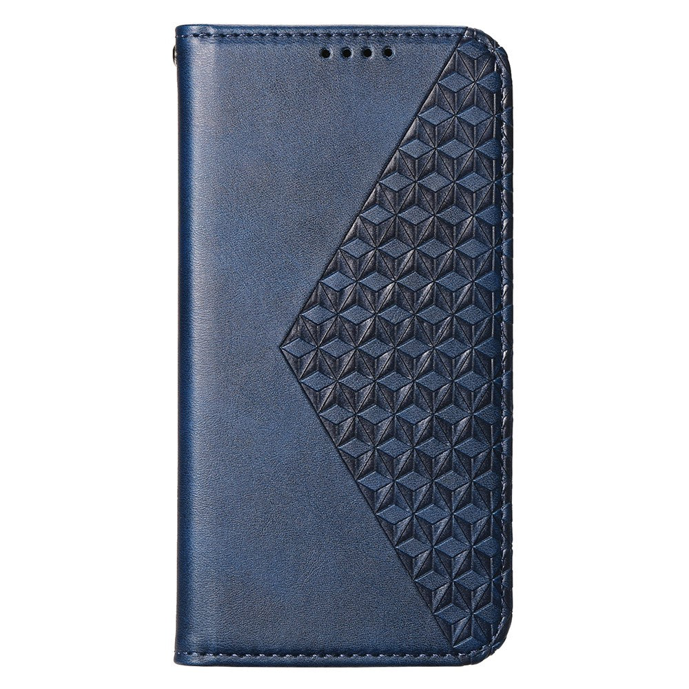 For Oppo K12 / OnePlus Nord CE4 5G Case Calf Texture PU Leather Phone Cover with Wallet - Blue