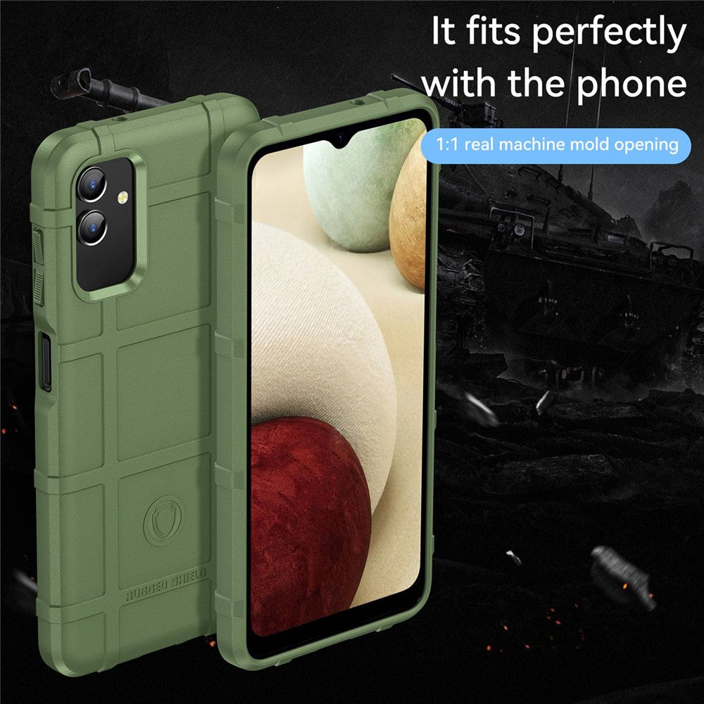 For Samsung Galaxy M13 5G / A13 4G / A13 5G / A04s 4G (164.7 x 76.7 x 9.1 mm) Phone Case TPU Cover - Green