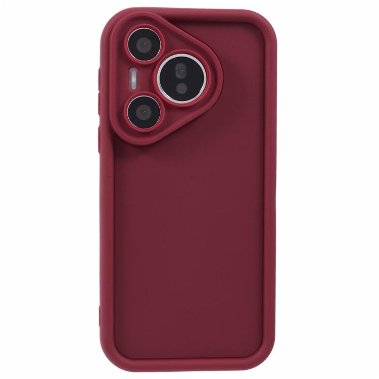 For Huawei Pura 70 Phone Case Thickened Anti-Scratch TPU Phone Cover - Red