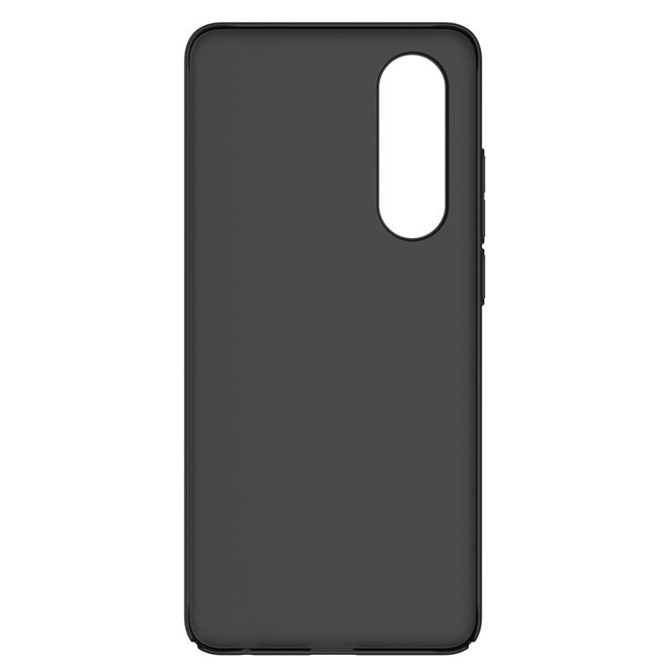 NILLKIN Frosted Shield Phone Case for OnePlus Nord CE4 Lite 5G / Oppo K12x 5G (China) Hard PC Back Cover - Black