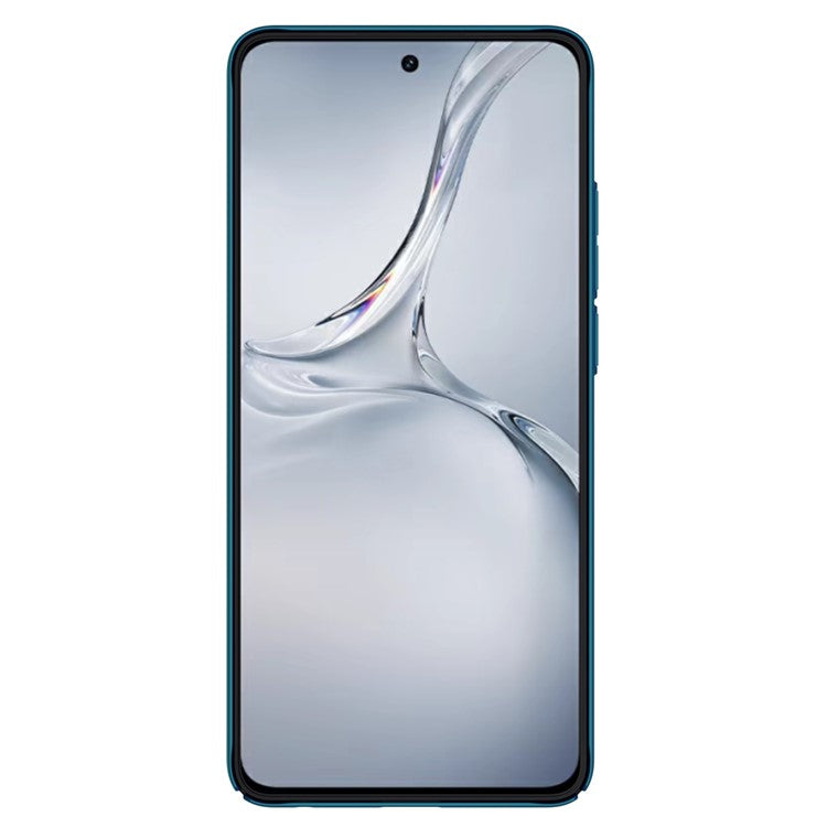 NILLKIN Frosted Shield Phone Case for OnePlus Nord CE4 Lite 5G / Oppo K12x 5G (China) Hard PC Back Cover - Blue