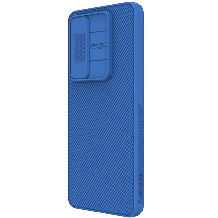 NILLKIN Camshield for OnePlus Nord CE4 Lite 5G / Oppo K12x 5G (China) Case with Slide Camera Lid PC Phone Cover - Blue