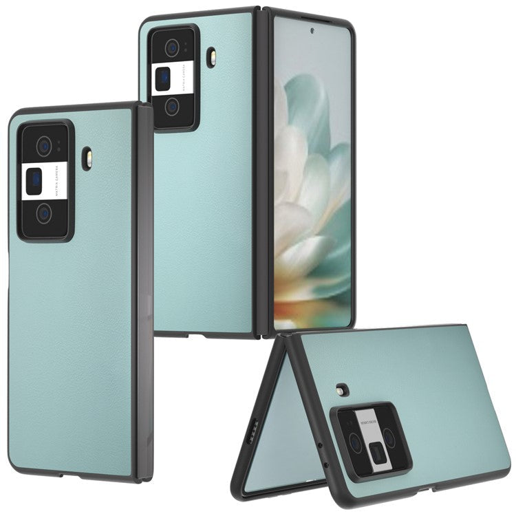 For Honor Magic Vs3 5G Case PU Leather Coated Hard PC Protective Phone Cover - Baby Blue