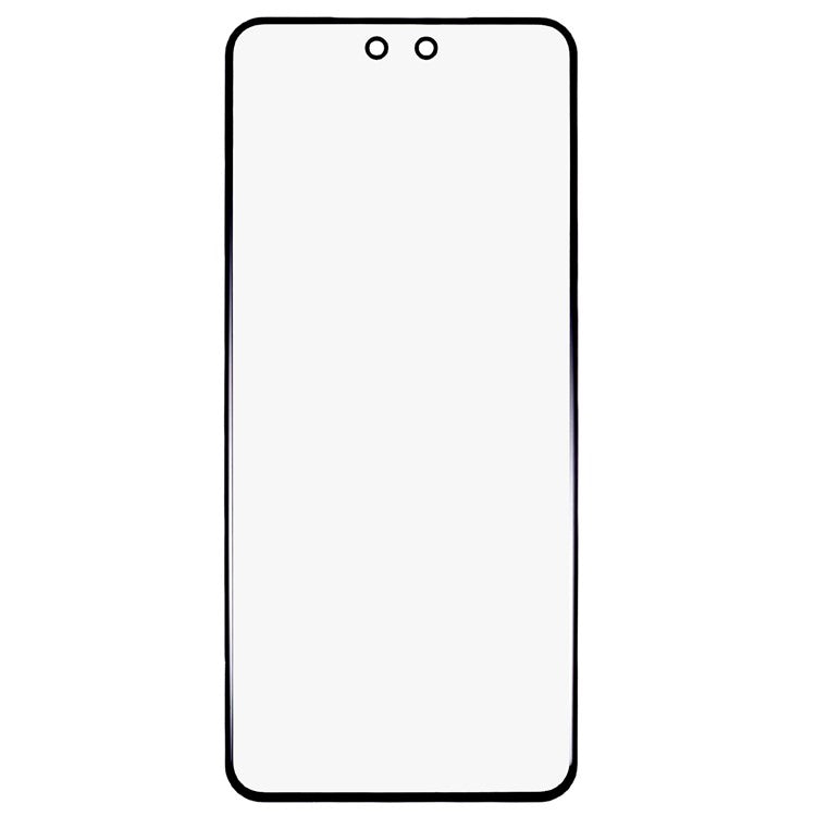 For Huawei nova 12 Pro 5G ADA-AL00 Front Screen Glass Lens + OCA Adhesive Part (Without Logo)