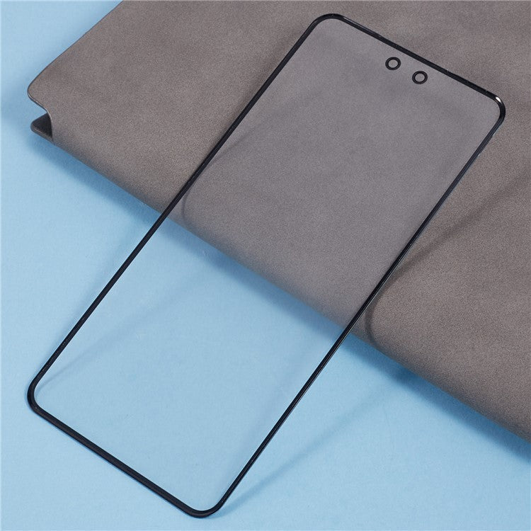 For Huawei nova 12 Pro 5G ADA-AL00 Front Screen Glass Lens + OCA Adhesive Part (Without Logo)