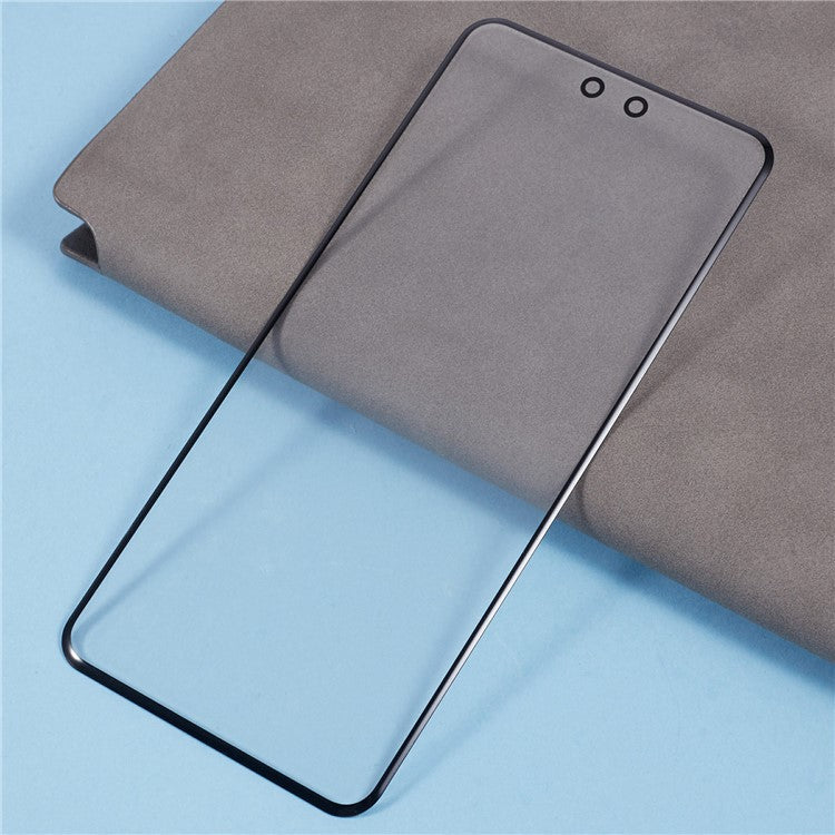 For Huawei nova 12 Pro 5G ADA-AL00 Front Screen Glass Lens + OCA Adhesive Part (Without Logo)