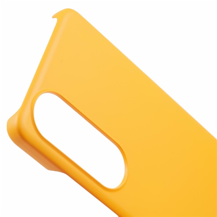 For OnePlus Nord CE4 5G Case Anti-Scratch Matte Hard PC Phone Cover - Yellow