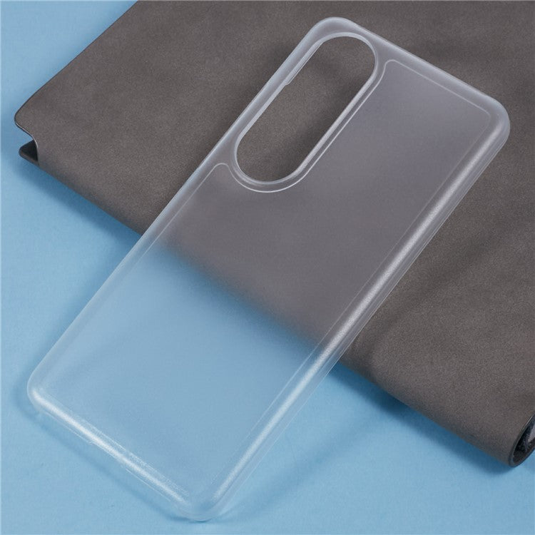 For OnePlus Nord CE4 5G Case Anti-Scratch Matte Hard PC Phone Cover - Transparent