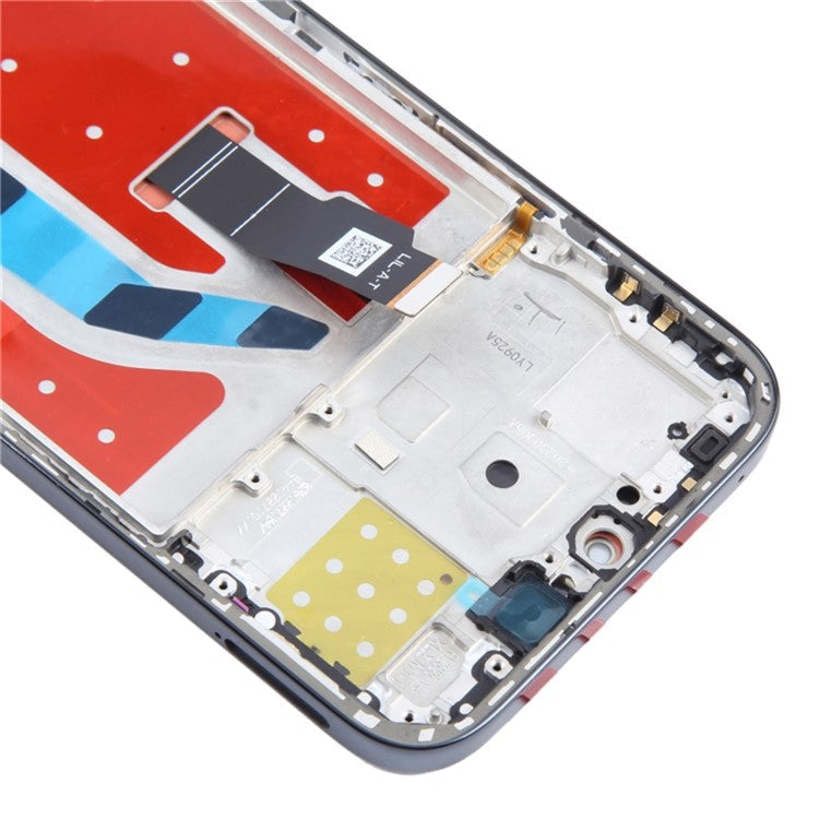 For Honor X8b 4G LLY-LX1, LLY-LX2, LLY-LX3 OEM Grade S AMOLED Screen and Digitizer Assembly + Frame (Without Logo) - Black