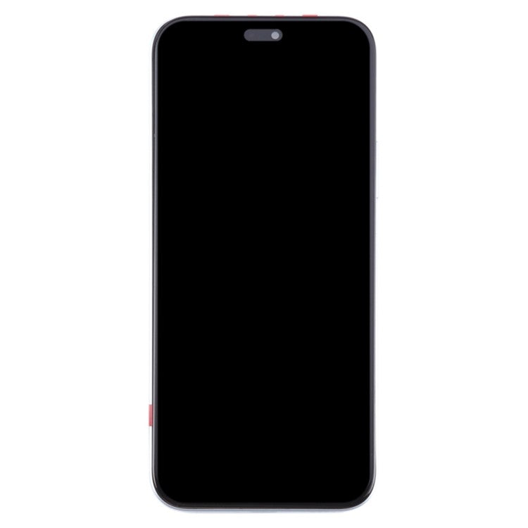 For Honor X8b 4G LLY-LX1, LLY-LX2, LLY-LX3 OEM Grade S AMOLED Screen and Digitizer Assembly + Frame (Without Logo) - Silver