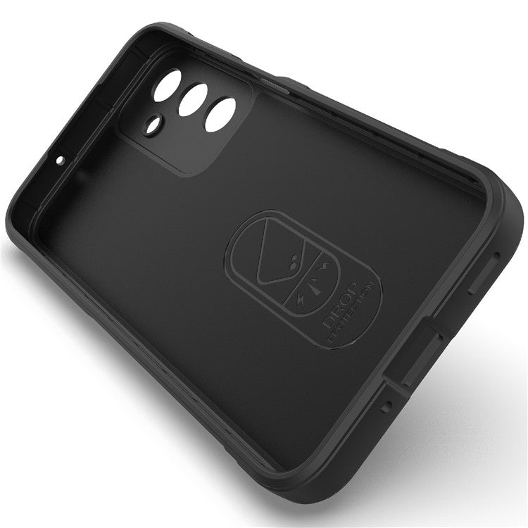 For Samsung Galaxy M35 5G Case Soft TPU Shockproof Mobile Phone Cover - Black