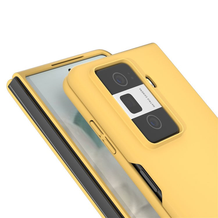 For Honor Magic Vs3 5G Case Hard PC Protective Phone Cover Skin Touch Feeling - Yellow