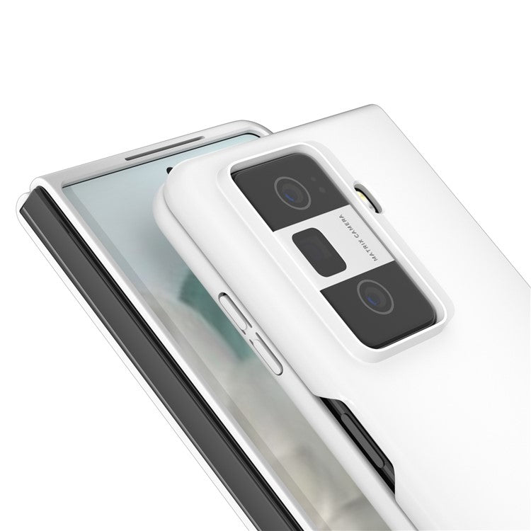 For Honor Magic Vs3 5G Case Hard PC Protective Phone Cover Skin Touch Feeling - White