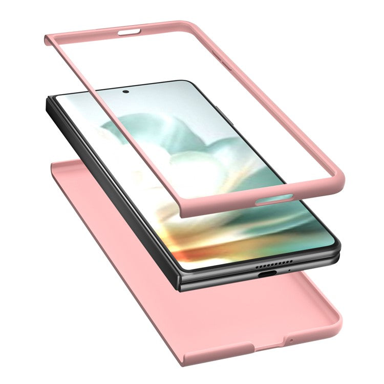 For Honor Magic Vs3 5G Case Hard PC Protective Phone Cover Skin Touch Feeling - Pink