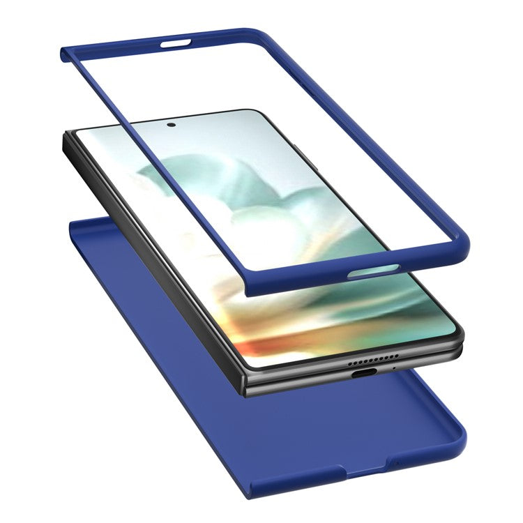 For Honor Magic Vs3 5G Case Hard PC Protective Phone Cover Skin Touch Feeling - Dark Blue