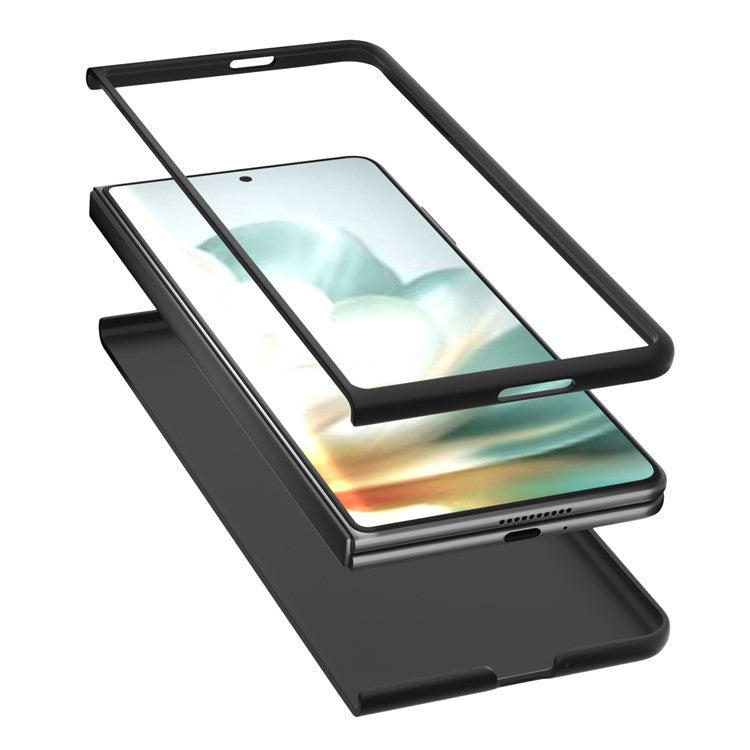 For Honor Magic Vs3 5G Case Hard PC Protective Phone Cover Skin Touch Feeling - Black