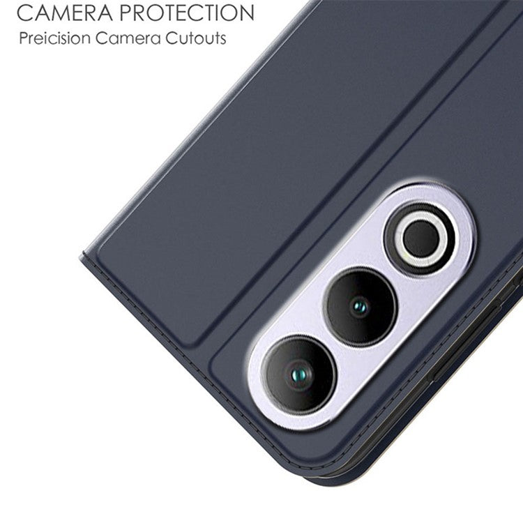 For OnePlus Ace 3V 5G Case Leather+TPU Phone Cover Card Slots Magnetic Closure - Blue