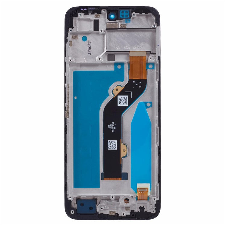 For Infinix Hot 30 Play X6835B Grade C LCD Screen and Digitizer Assembly + Frame Replacement Part (Without Logo)